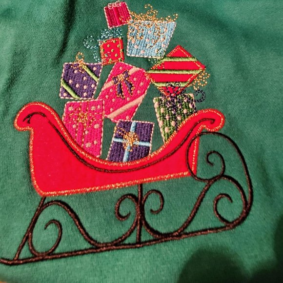 i.b.diffusion women's small green pullover nwt - Picture 3 of 7